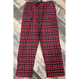 Polo Ralph Lauren Flannel Lounge Pants Red Mens Plaid Pajama Size Large